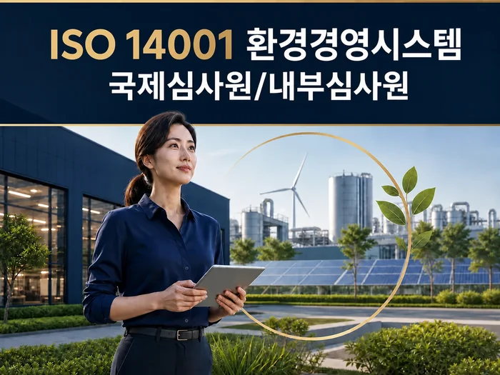 ISO 14001 환경경영시스템 국제심사원·내부심사원 교육과정
